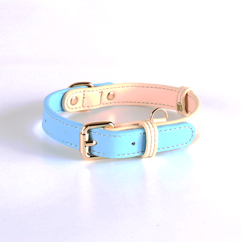 Sorbet Pastel Collar in Genuine Leather