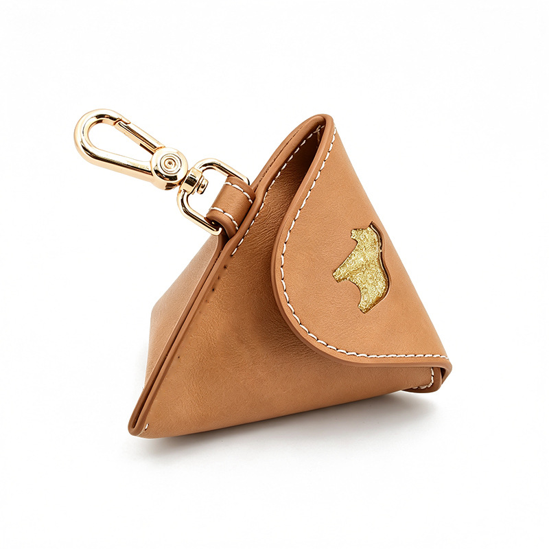Poop Bag Holder in Earth Tones for Small Dogs