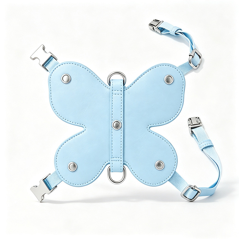 Butterfly Pearl Harness in Vegan Leather