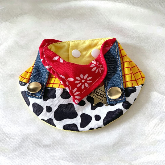 Playtime Bib Bandana Collar for Cats and Small Dogs