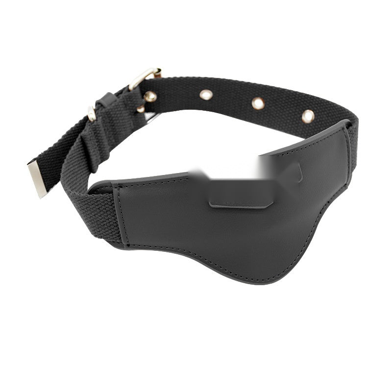 Saddle Brown Tracker Collar, Compatible with AirTag