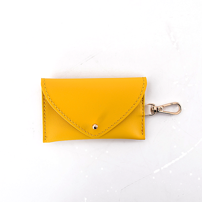 Cat Ear Poop Bag Holder in Vegan Leather