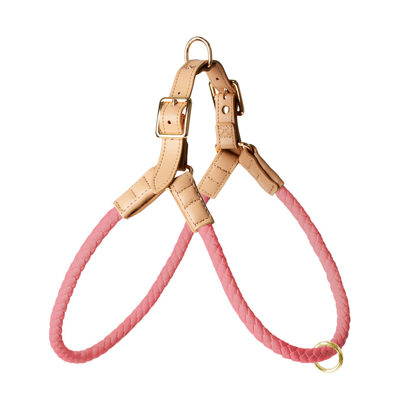 Twisted Rope Harness with Tan Trim