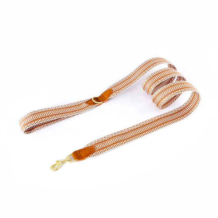 Leather Lead in Blue, 150cm 3.8cm wide