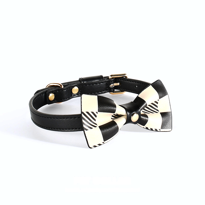Dapper Check Bow, Tie or Bandana Lead