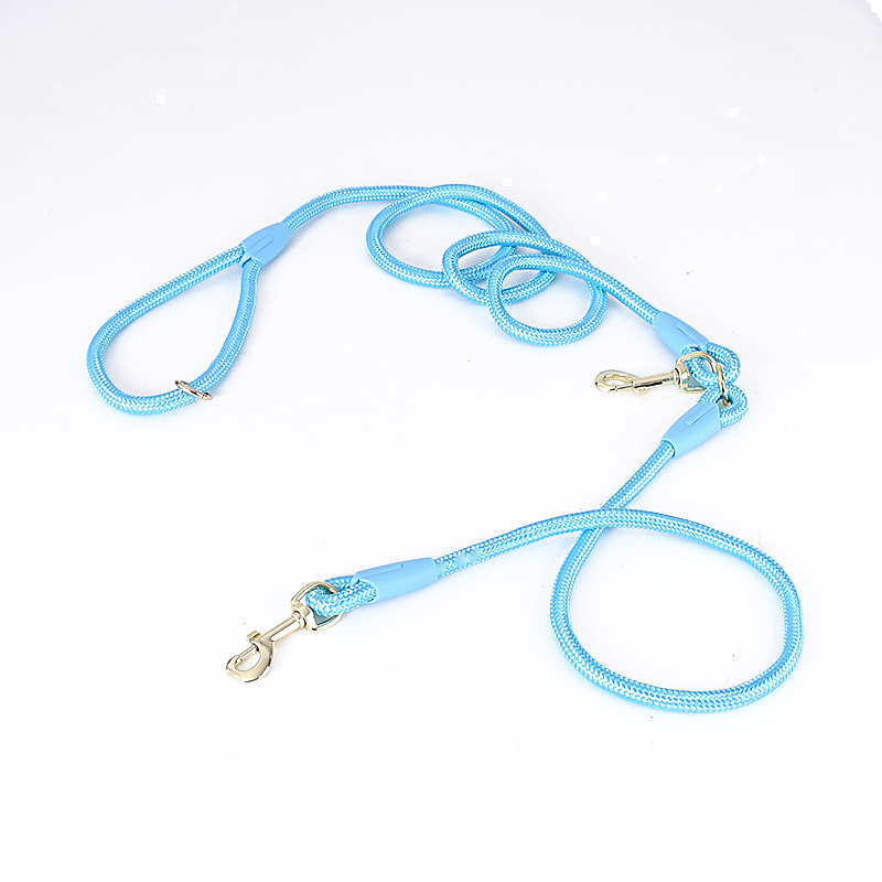 Lavender Round Rope Hands-Free Lead