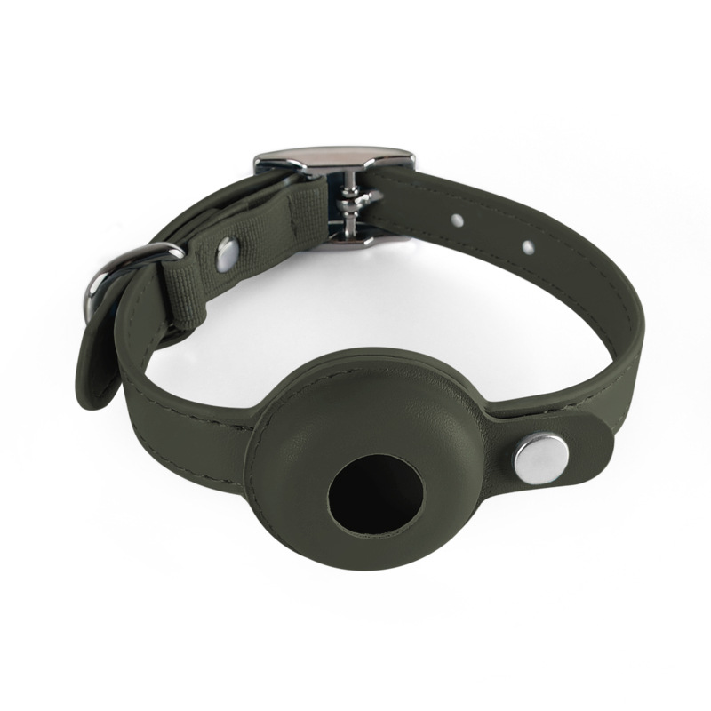 Petite Round Tracker Collar for Cats, Fits AirTag