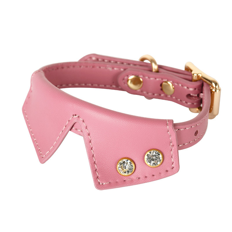 Tailored Collar in Genuine Leather