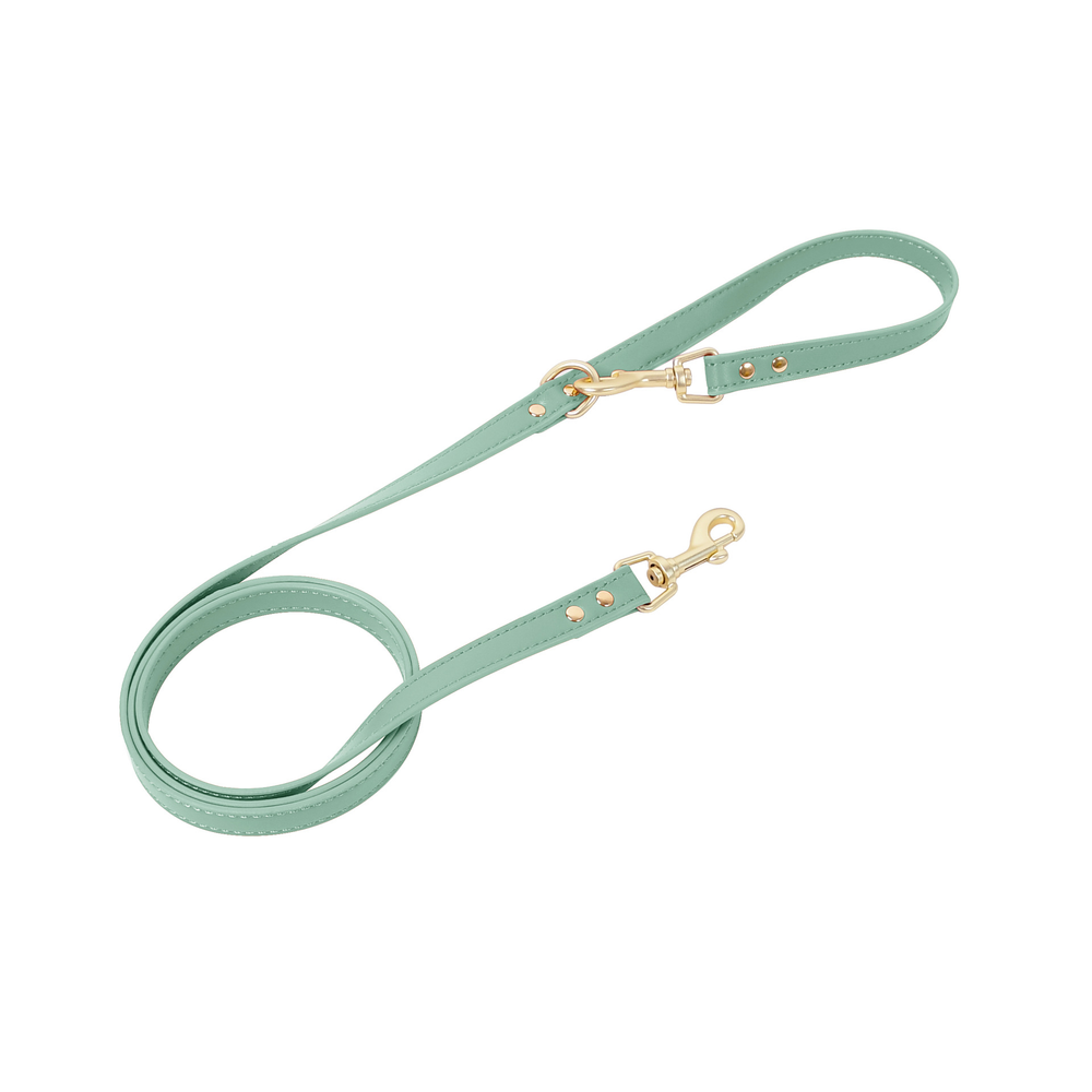 Leather Lead in Apricot for Cats & Small Dogs