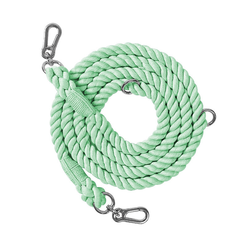 Pastel Braided Cotton Multi-Length Running Lead