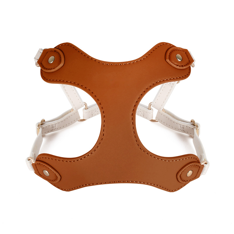 Cobalt Leather Vest Harness