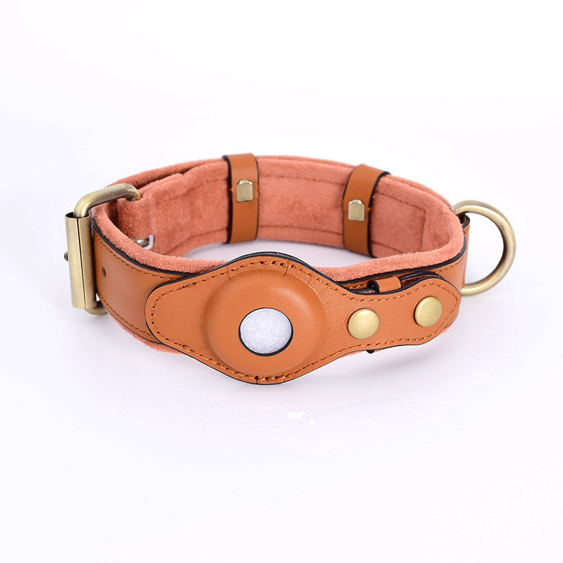 Padded Tracker Collar, Compatible with AirTag