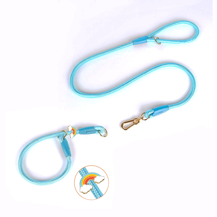 Strawberry Charm Pink Rope Set & Slip Collar Set