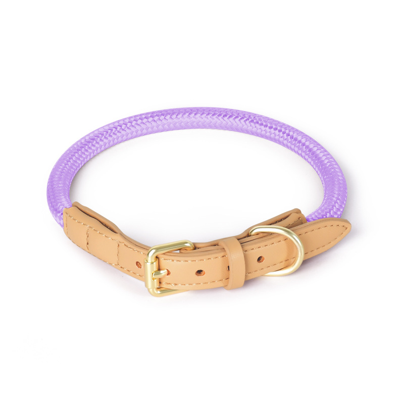 Rolled Cream Cord Collar