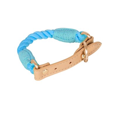 Woven Collar in Blue for Cats & Small Dogs
