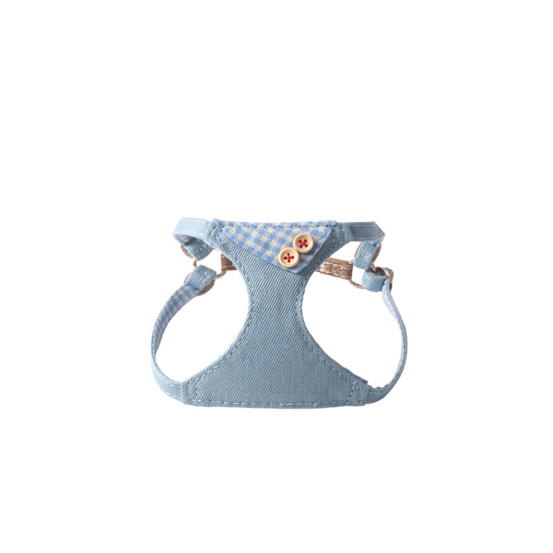 Denim Check Harness