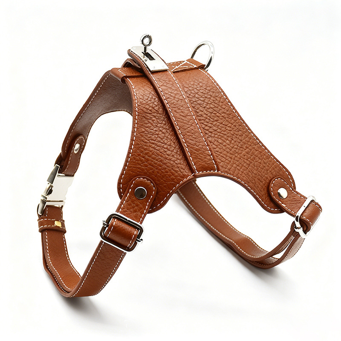 Contrast Stitch Turn-Lock Harness