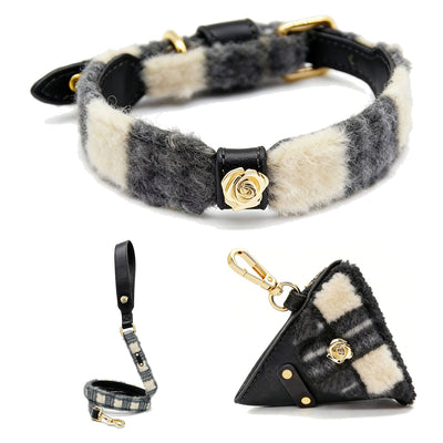 Rose Tweed-Look Walk Set
