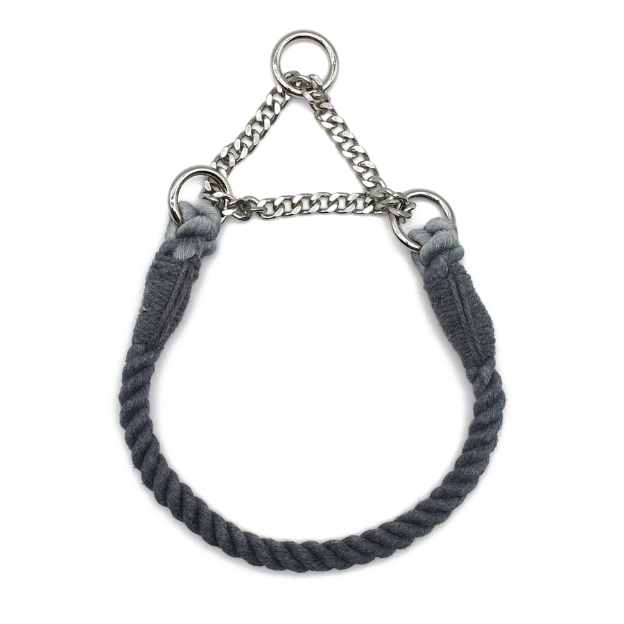 Deep Tones Collar for Small Dogs - Charcoal
