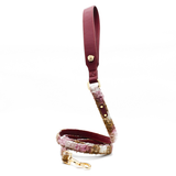 Teddy Plush Walk Set with Lead & Bag Holder - Red