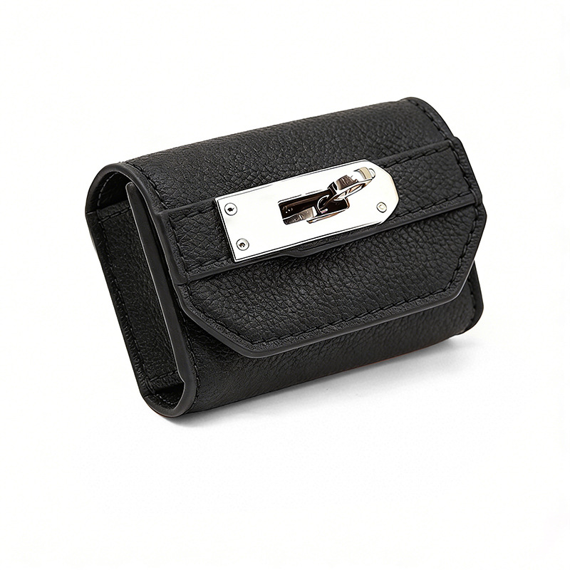 Walk Set Poop Bag Holder in Earth Tones - Black
