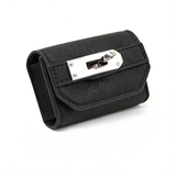 Walk Set Poop Bag Holder in Earth Tones - Black