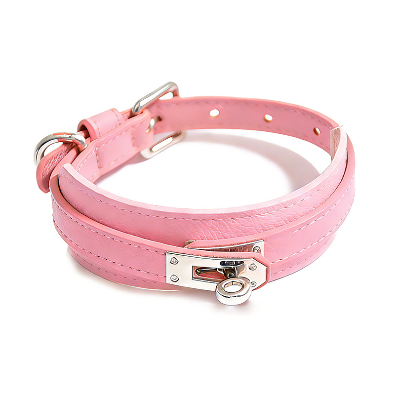 Earth Tones Collar for Small Dogs - Blush