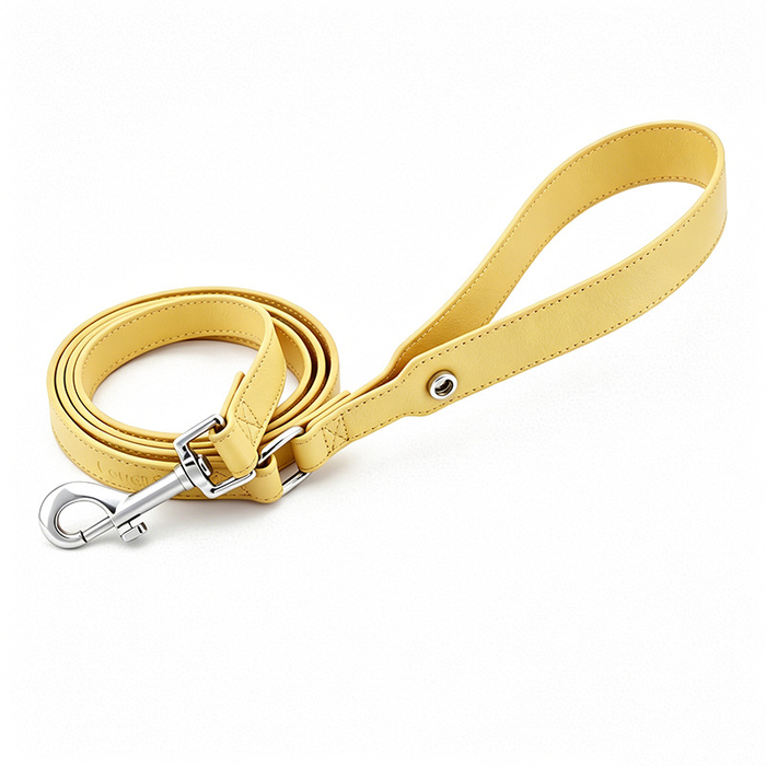 Pearl Blossom Bow Lead in Vegan Leather