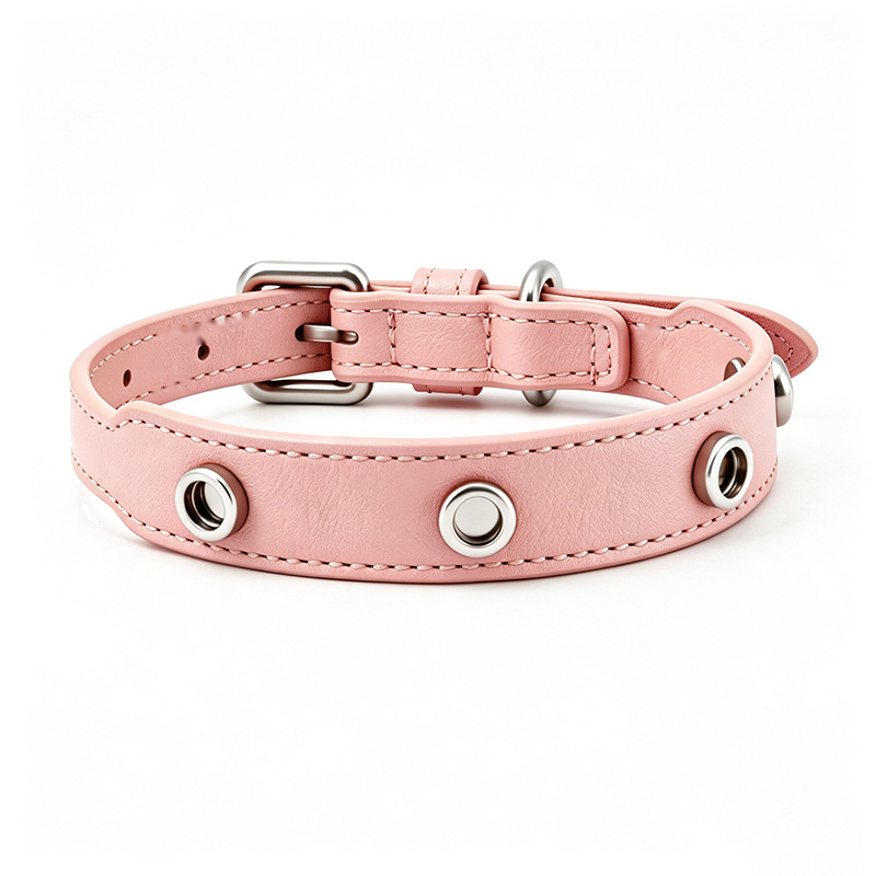 Pearl & Rhinestone Studded Collar Set with Bag Holder - Blush