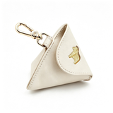 Poop Bag Holder in Earth Tones for Small Dogs - Ivory