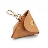 Poop Bag Holder in Earth Tones for Small Dogs - Khaki