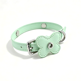 Butterfly Pearl Collar Gift Box Set in Vegan Leather - Green