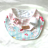 Playtime Bib Bandana Collar for Cats and Small Dogs - Blush Collar band