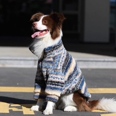 Arctic Fleece Padded Two-Leg Coat for Medium to Large Dogs