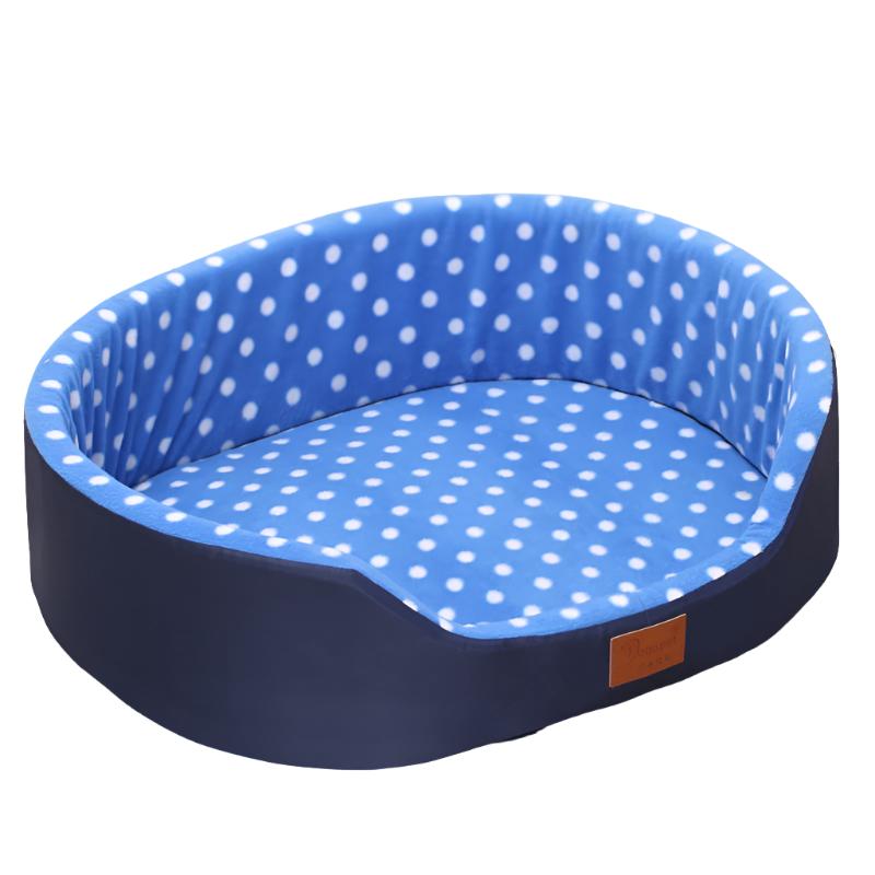 Luxurious Soft Coral Fleece Cushion Double-Sided Pet Bed