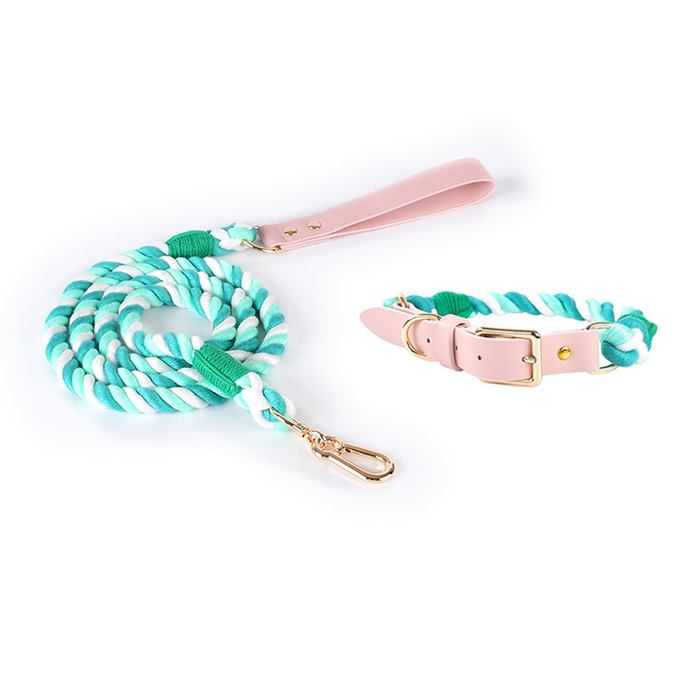 Pastel Rainbow Hand-Braided Rope Set
