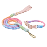 Pastel Rainbow Hand-Braided Rope Set - Macaron