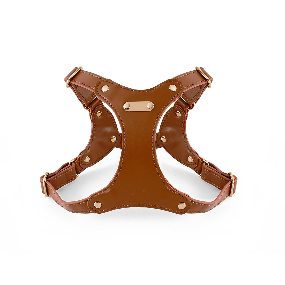 Classic X-Back Harness in Vegan Leather - Fawn