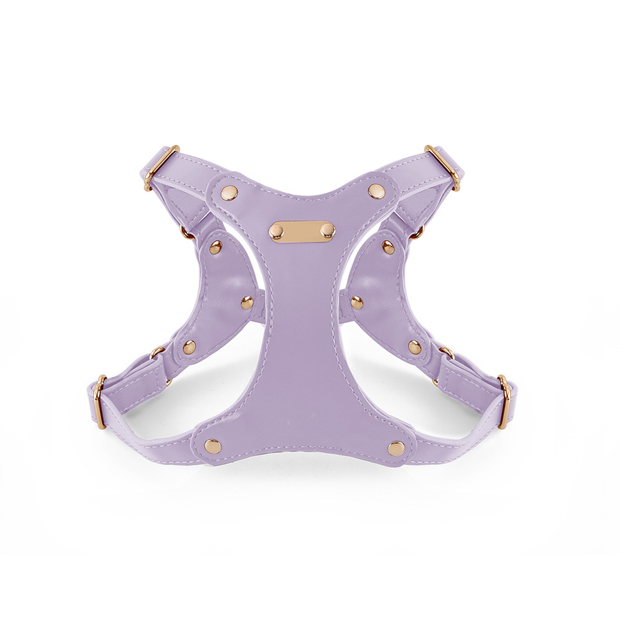 Classic X-Back Harness in Vegan Leather - Lilac