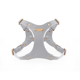 Classic X-Back Harness in Vegan Leather - Quartz Grey