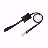 Classic X-Back Lead in Vegan Leather - Black