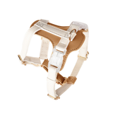 Leather Harness in Apricot for Small Dogs - Apricot