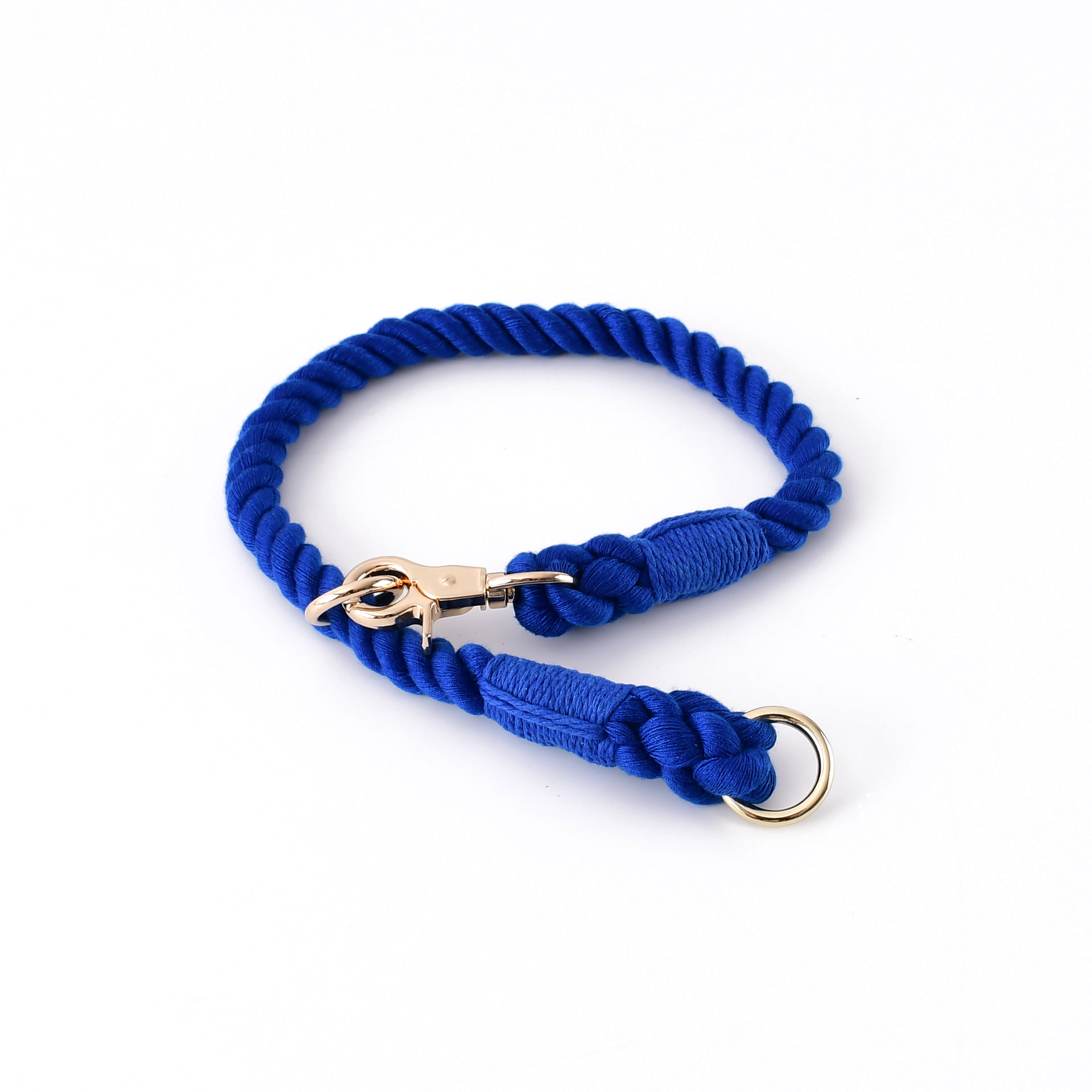 Sunset Gradient Rope Slip Collar with Snap Hook - Navy
