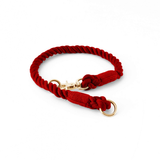 Sunset Gradient Rope Slip Collar with Snap Hook - Wine