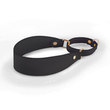 Butter & Blush Half-Check Martingale Collar for Dogs - Black