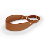 Butter & Blush Half-Check Martingale Collar for Dogs - Tan