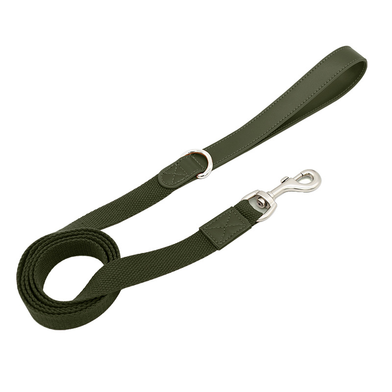 Saddle Brown Tracker Lead, Compatible with AirTag - Green