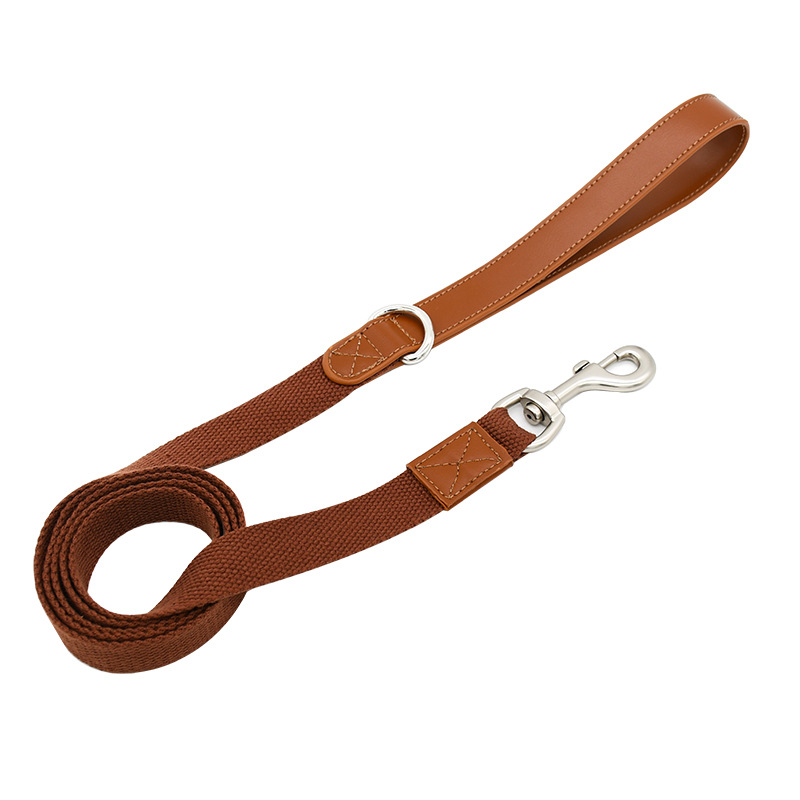 Saddle Brown Tracker Lead, Compatible with AirTag - Tan