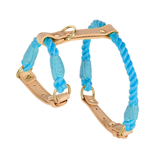 Woven Harness for Small Dogs - Blue