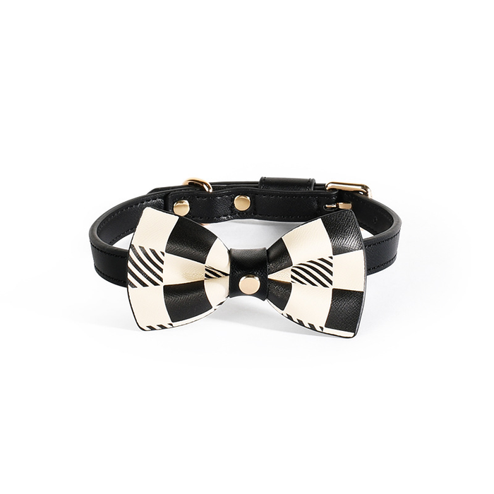 Dapper Check Bow, Tie or Bandana Lead